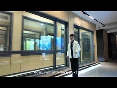 高級カスタム アルミガラス窓 音閉 省エネ 安全!