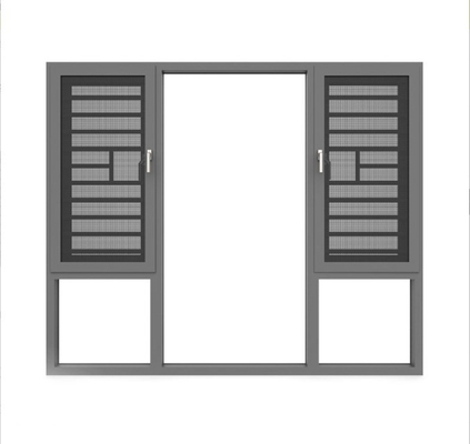 購入 風圧耐性レベル9のカスタマイズ可能な吊りアルミニウムガラス窓 online manufacture
