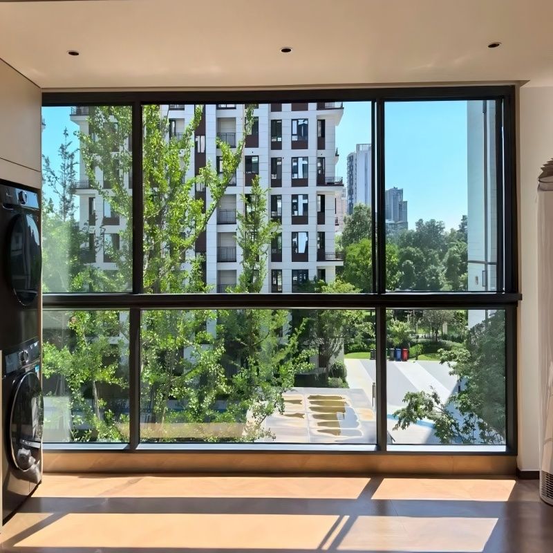 工場直送 アルミ スライジング ダブルガラスの窓 住宅用 35dB 防音