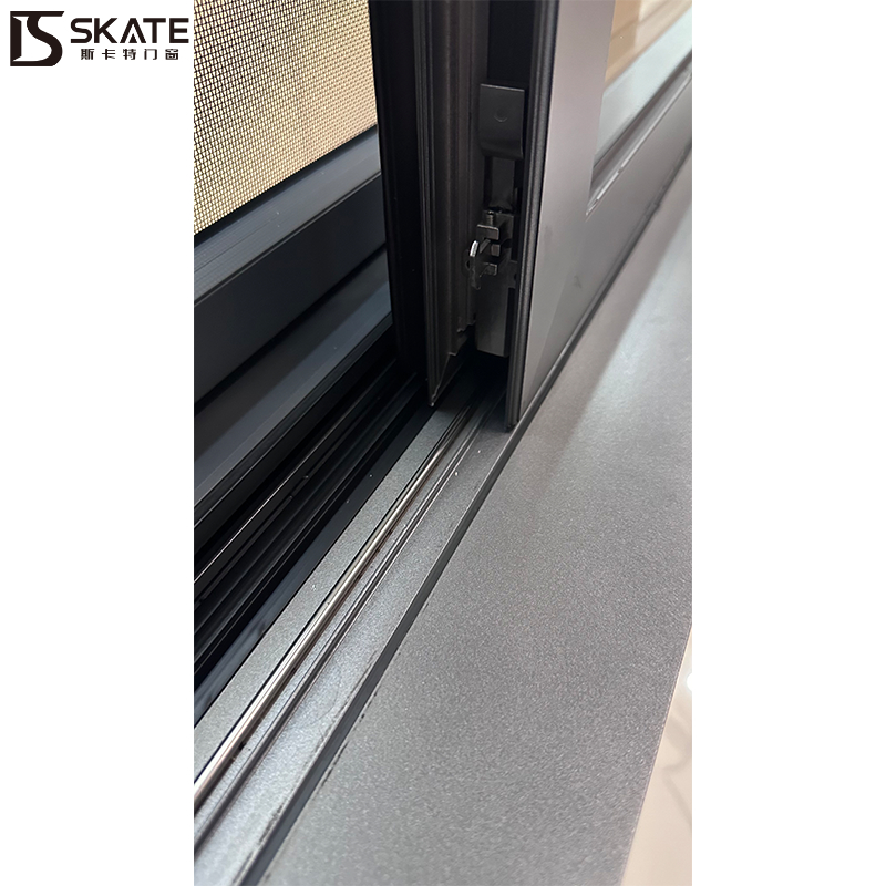 Factory Direct Sales Double Glazed Aluminium Multi Tracks Sliding Window for Residential Project