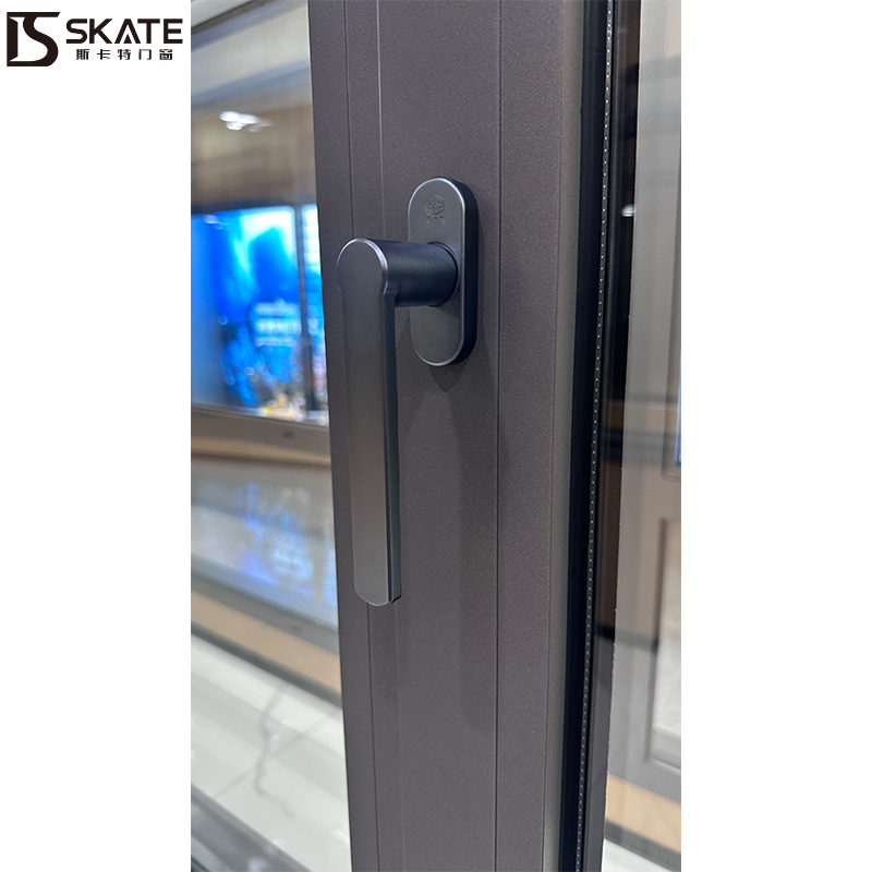 Weather Resistant Aluminum Casement Window with Anti-Corrosion Coating and Durable Screen for Coastal Areas