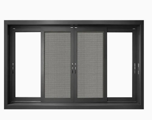 80mm 幅 横開き アルミ カーセメント ガラス 商業用 建物 窓